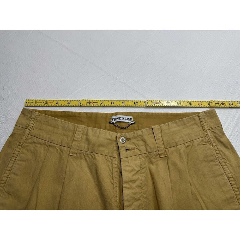 Vintage Stone Island C.P. Company 100% Cotton Pique Button Fly Pants 52 Italy - Picture 16 of 16